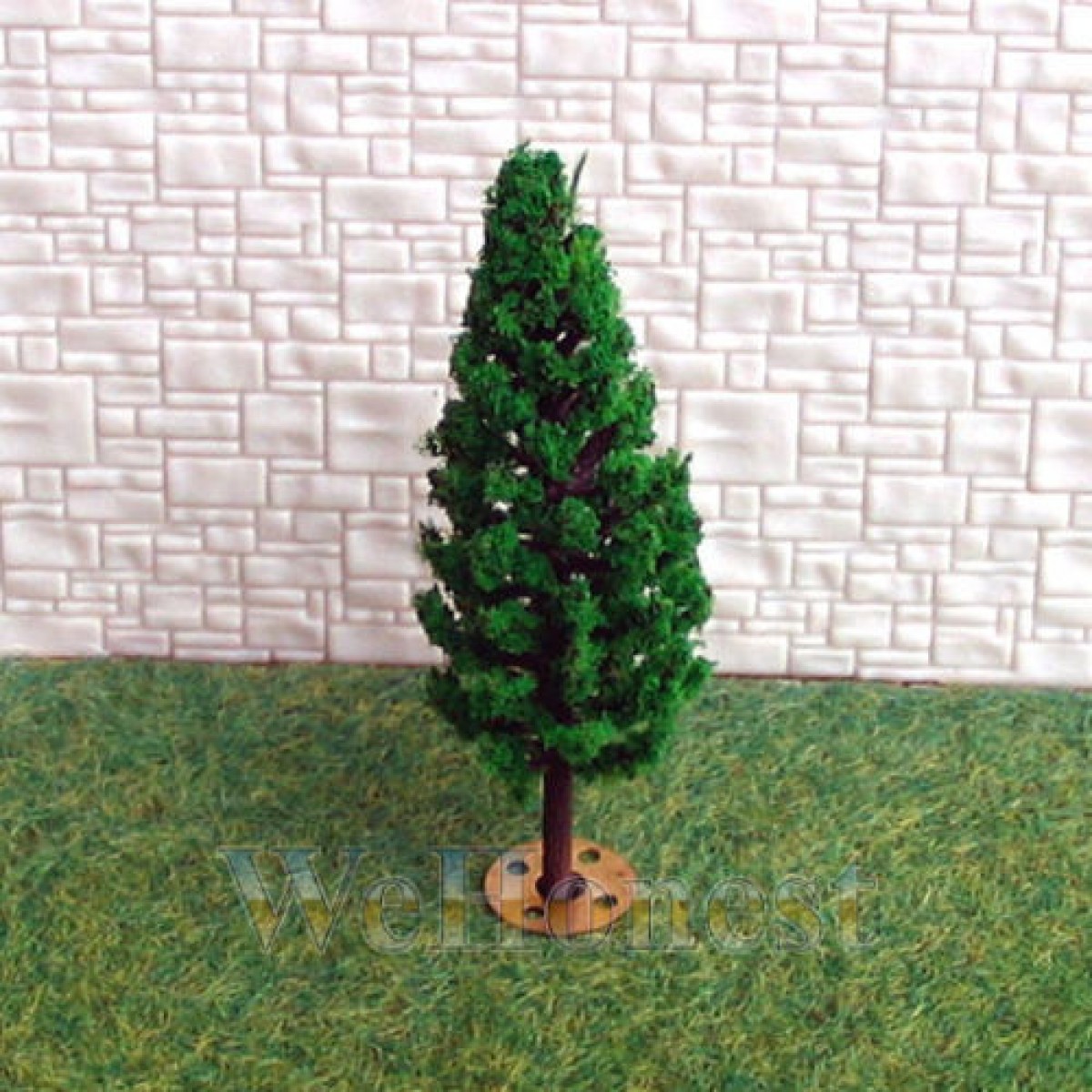 20 pcs Pine Trees Young Tree for HO or OO scale scenery Model Tree 68mm #C6823